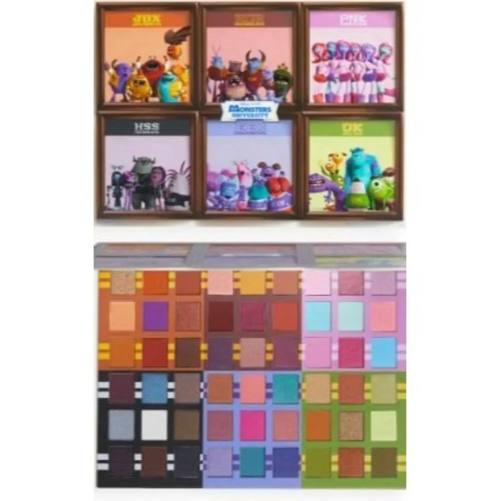 Makeup Revolution x Monsters University Fraternity Sorority Make Up Palette NEW